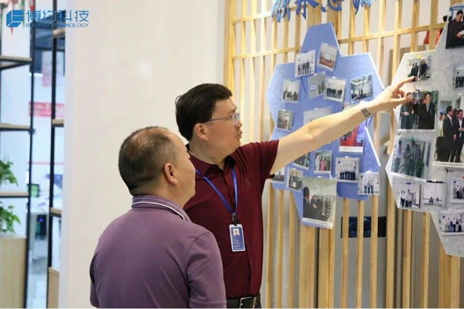 走进博约 | 安徽财经大学副校长储德银教授一行莅临博约科技开展“访企拓岗”交流活动，共绘校企合作新篇章