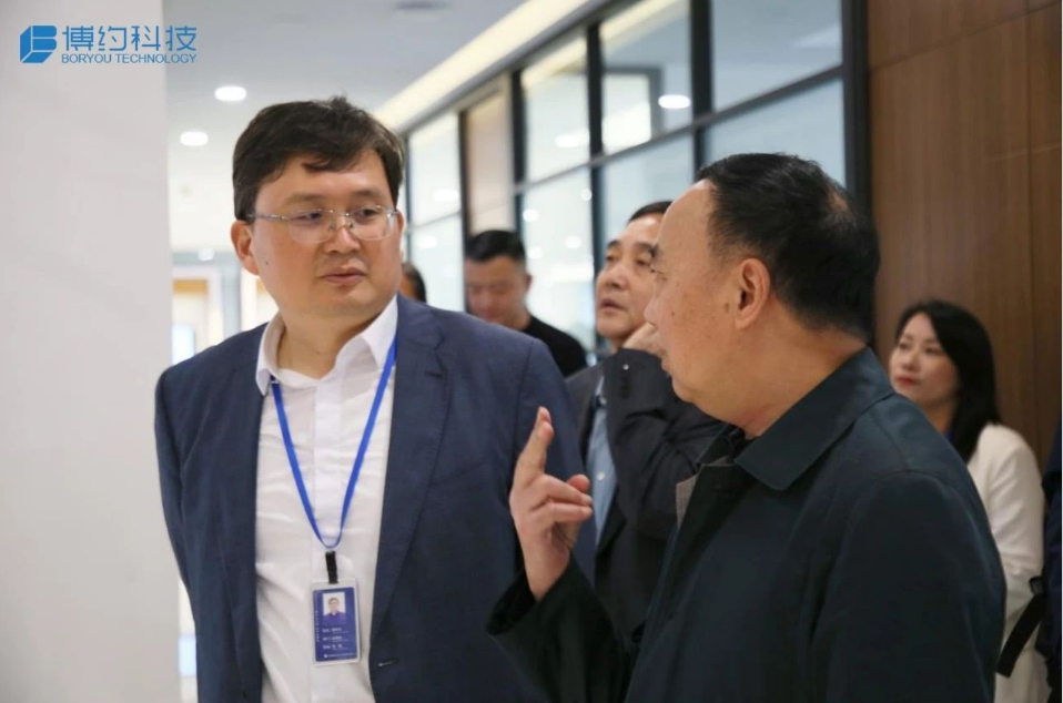 走进博约 | 安徽省互联网产业发展促进会主席车敦安莅临博约科技进行深度交流