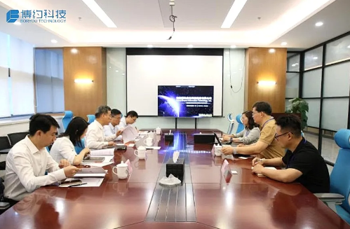 走进博约 | 省委统战部一行莅临博约科技调研指导