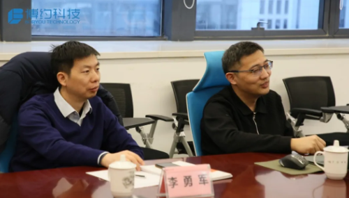 走进博约 | 中国科学院自动化研究所专家莅临博约科技参观交流